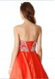 Beaded Sweetheart Short Gown